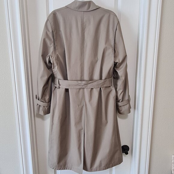 London Fog Trench Coat, Maincoats, with Removable Liner, 40R - Picture 3 of 13